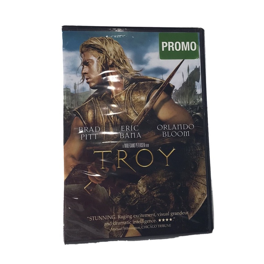 Troy DVD 2009 Brad Pitt Rated R Widescreen Version New Sealed